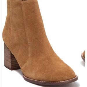 Madewell suede Chelsea ankle boots